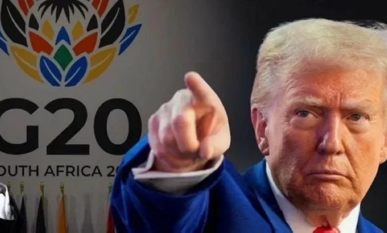 ترمب يعلن مقاطعة بلاده لحضور قمة الـ20 بجنوب أفريقيا