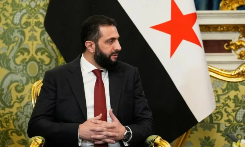 الرئيس السوري الشرع