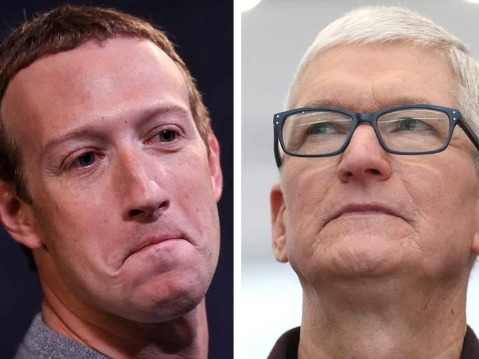 تيم كوك, مارك زوكربيرغ