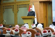 وكيل الأزهر خلال إلقاء كلمته