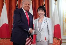 رئيسة وزراء اليابان وترامب