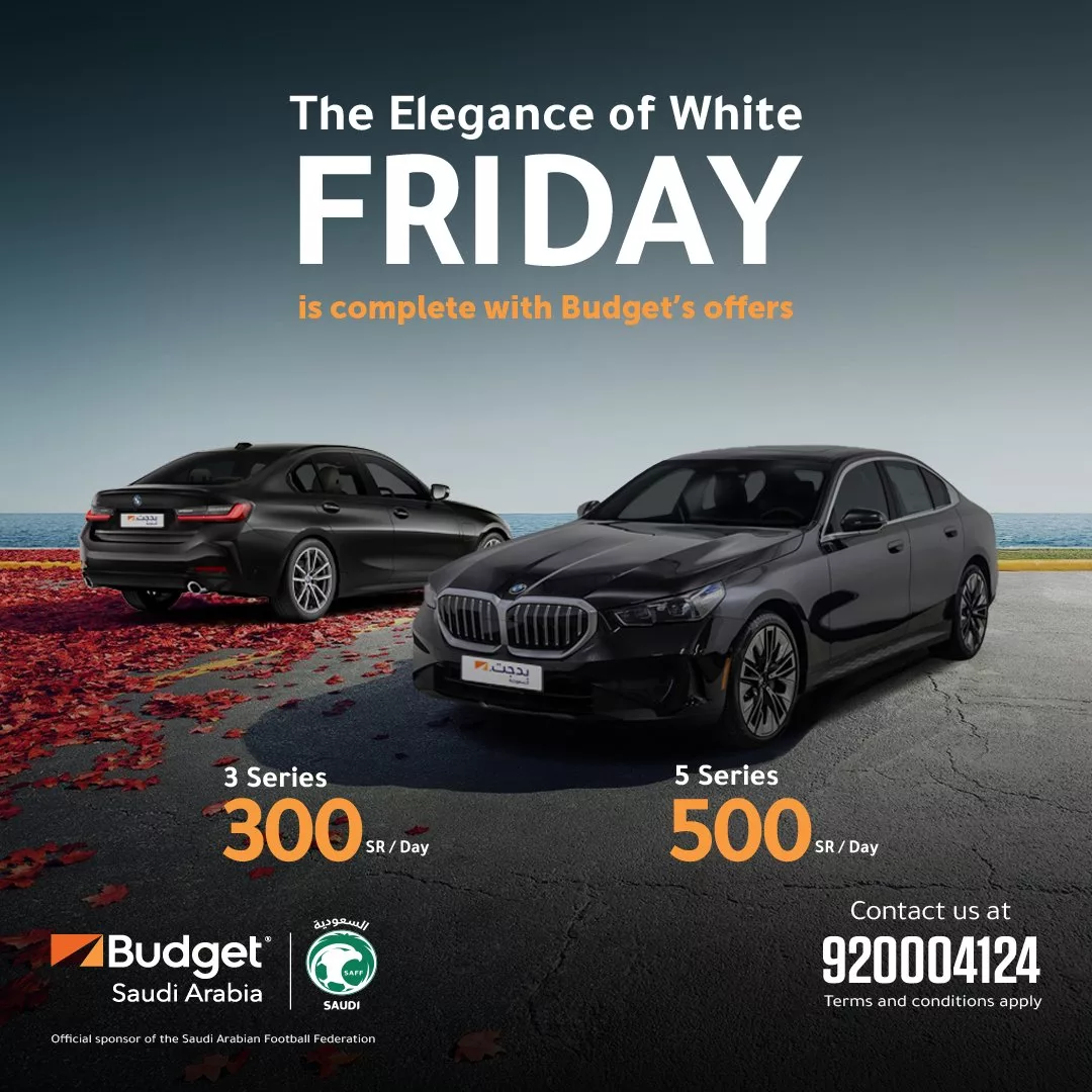 عروض بدجت لتأجير السيارات للجمعة البيضاء من 27 حتى 29 ديسمبر 2025 2 BudgetSaudi 1993678919665438961 02 - عروض بدجت لتأجير السيارات للجمعة البيضاء من 27 حتى 29 ديسمبر 2025