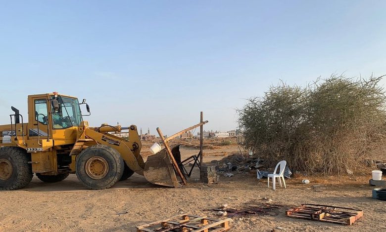 أمانة الرياض تزيل 111 مخيمًا مخالفًا في عدد من الأحياء