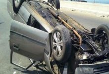 إصابة 4 أشخاص إثر انقلاب سيارة ملاكي على طريق رأس غارب- الزعفرانة بالبحر الأحمر
