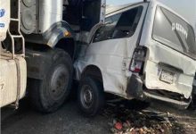 إصابة 6 أشخاص في حادث تصادم سيارة تريلا وميكروباص في الإسكندرية