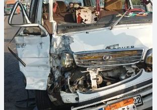 إصابة 9 عمال في حادث بطريق بلبيس السلام في الشرقية