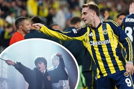 احتفال على طريقة "هاري بوتر" يقود لاعبا إلى القضاء