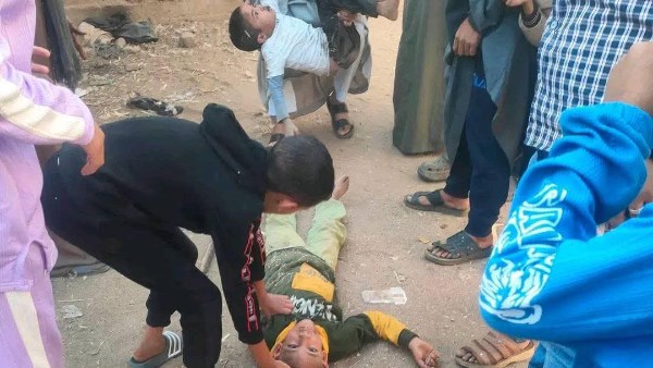 المصابين بالحادث في سوهاج