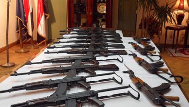 الداخلية تضبط 424 كيلو مخدرات و185 قطعة سلاح ناري خلال يوم