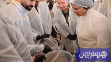 الدريوش تتفقد مشروعا لتربية "الروبيان"