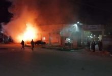 السيطرة على حريق هائل بكشك تجاري بالفيوم دون وقوع إصابات