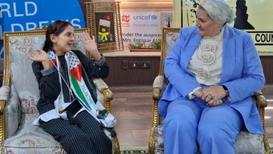 الطفلة الفلسطينية ريتاج جحا: أشكر الرئيس السيسي على دعمه المتواصل لنا وجهوده في وقف الحرب ونشر السلام