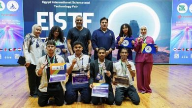 النادي العلمي يُتوج بالجائزة الكبرى لمعرض مصر الدولي للعلوم والتكنولوجيا