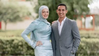 النقيب مهند إبراهيم يحتفل بزفافه على نيره هشام بحضور الأهل والأصدقاء