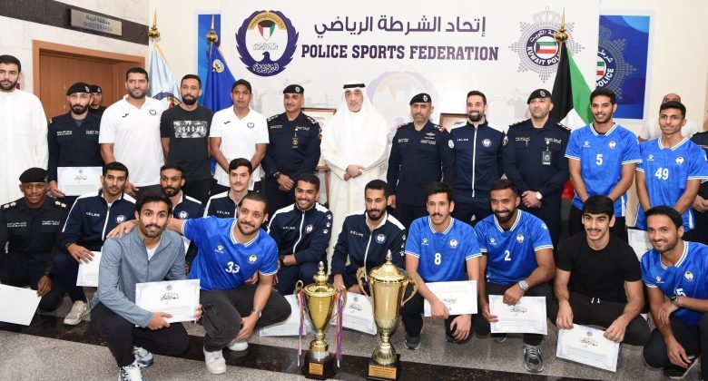 اليوسف يكرّم الفائزين في بطولة الوزارات والهيئات والمؤسسات الحكومية