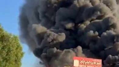 اندلاع حريق بمصنع في أمغرة