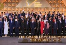 انطلاق حفل افتتاح المتحف المصري الكبير بحضور السيسي و79 وفداً دولياً