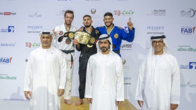 بالصور.. خليفة بن طحنون بن محمد يشهد المنافسات الختامية لبطولة أبوظبي العالمية لمحترفي الجوجيتسو