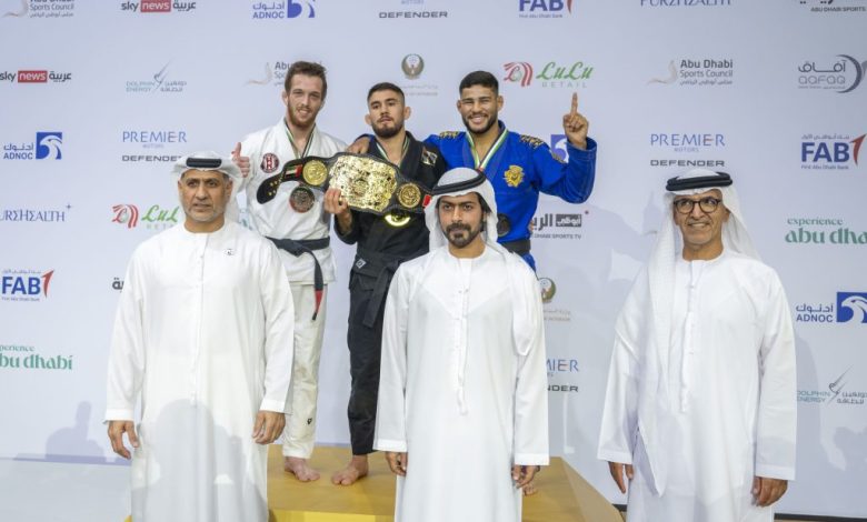 بالصور.. خليفة بن طحنون بن محمد يشهد المنافسات الختامية لبطولة أبوظبي العالمية لمحترفي الجوجيتسو