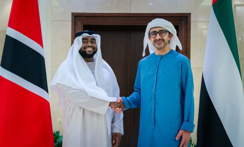 بالفيديو والصور.. عبدالله بن زايد يبحث مع وزير الخارجية وشؤون الكاريبي في ترينيداد وتوباغو العلاقات الثنائية