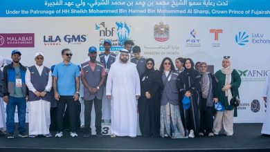 بالفيديو والصور.. محمد الشرقي يتوّج الفائزين في سباق الفجيرة الوطني