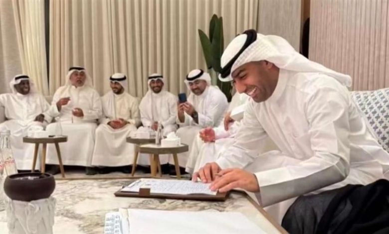 بدر الشعيبي يفاجئ جمهوره بزواجه الثالث ويشارك لحظات عقد القران