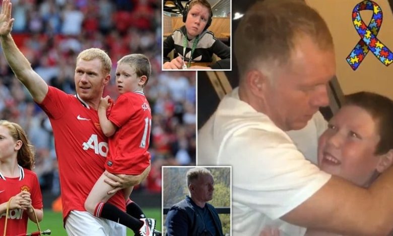 بسبب مرض نجله.. سكولز يتوقف عن التحليل الرياضي