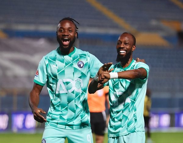 بيراميدز يحسم الشوط الأول أمام المقاولون العرب