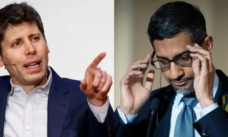 تحركات جوجل السريعة تدفع سام ألتمان إلى إنذار موظفيه في OpenAI