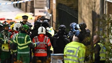 حادث طعن على متن قطار متجه إلى لندن