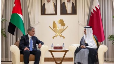 حسان يلتقي رئيس مجلس الوزراء ووزير الخارجيَّة القطري في...