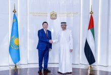 حمد الشامسي يستقبل المدعي العام لجمهورية كازاخستان