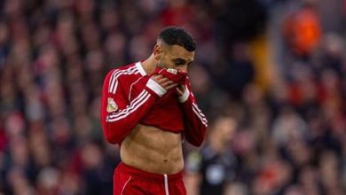 دموع محمد صلاح تظهر بعد هزيمة ليفربول القاسية