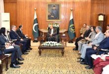 رئيس باكستان يدعو إلى تعزيز العلاقات بين إسلام آباد والقاهرة