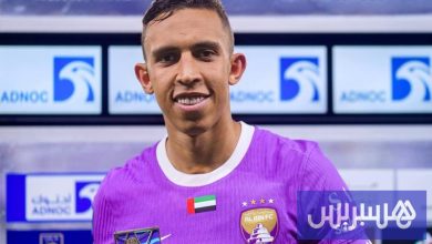 رحيمي يتوج بجائزة الأفضل أمام الشارقة