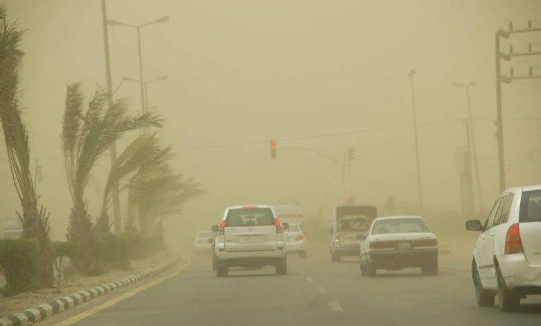 رياح مثيرة للغبار... تحذير من الأرصاد لحالة الطقس في بعض مناطق المملكة العربية السعودية