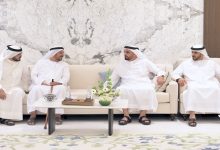 سيف بن زايد يعزي في وفاة عوشة النعيمي