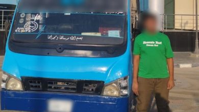 ضبط قائد سيارة نقل جماعي تعاطى المخدرات أثناء نقل الركاب بالجيزة