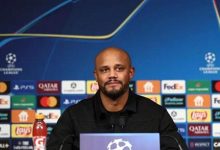 كومباني: باريس الأوفر حظًا للتتويج بدوري أبطال أوروبا