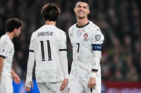 لأول مرة في تاريخه.. بطاقة حمراء تلوث مسيرة رونالدو مع البرتغال