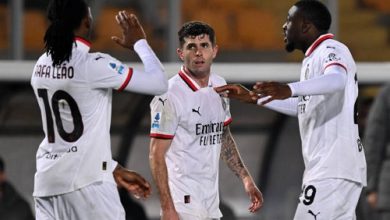 لياو يقود ميلان للفوز على لاتسيو في الدوري الإيطالي