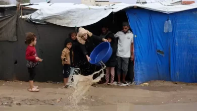 مأساة تتكرر بلا حلول.. صرخات من غزة تشكو الغرق مع دخول المنخفض الجوي