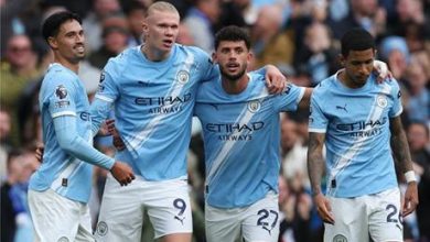 مانشستر سيتي يستضيف بورنموث بالدوري الانجليزي