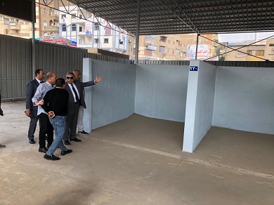 محافظ الدقهلية يتفقد سوق طلخا الحضاري ويطالب بسرعة تسكين الباعة الجائلين