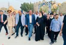 محافظ قنا يشارك في احتفالات موسم الشهيد مارجرجس بدير المحروسة