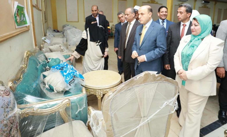 محافظ كفرالشيخ يشهد احتفالية تجهيز 112 عريسا وعروسا ضمن فعاليات العيد القومي للمحافظة