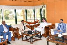 مدير هيئة الزراعة يبحث تعزيز التعاون مع وزير الثروة الحيوانية والسمكية السوداني