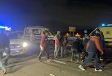 مصرع 8 أشخاص وإصابة 7 آخرين في انقلاب ميكروباص بالجيزة