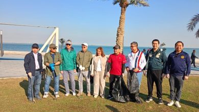 «موئل» ينظف شاطئ الشويخ - الراي