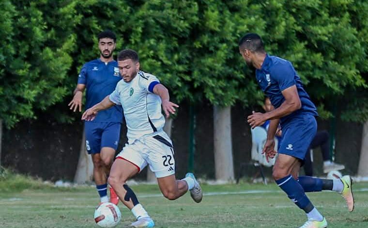 مودرن سبورت يتعادل وديا مع إنبي قبل عودة الدوري